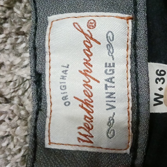 Original Weatherproof Vintage nylon flat front "Trail Short" - 36 waist - black - Picture 3 of 5